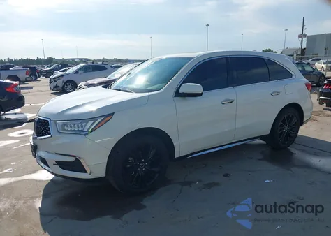 2017 Acura Mdx Technology Package z USA, uszkodzony, nr VIN 5FRYD3H58HB014233